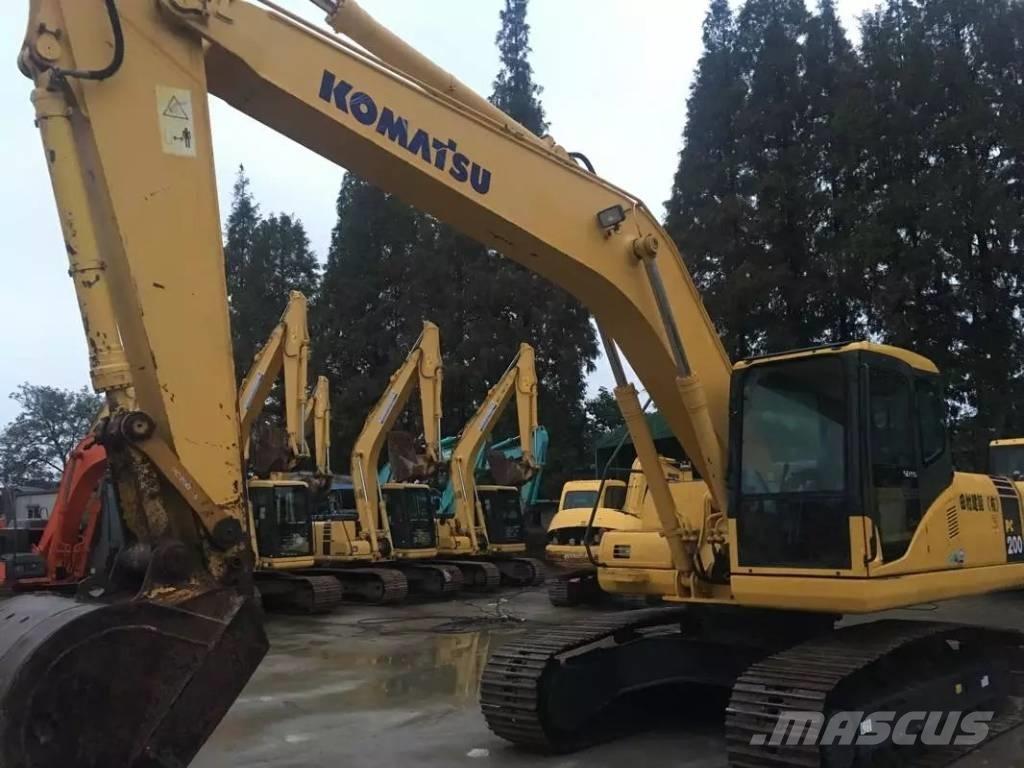 Komatsu PC 200-7 Vikšriniai ekskavatoriai