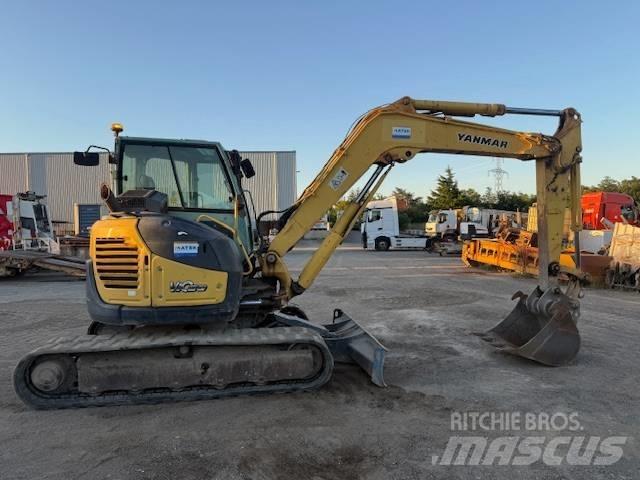Yanmar Vio 80 U Vidutinės galios ekskavatoriai 7-12 t