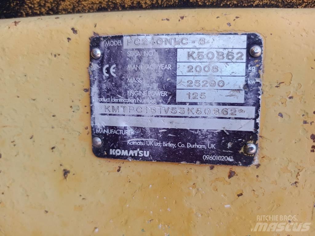 Komatsu PC 240 LC-8 Vikšriniai ekskavatoriai