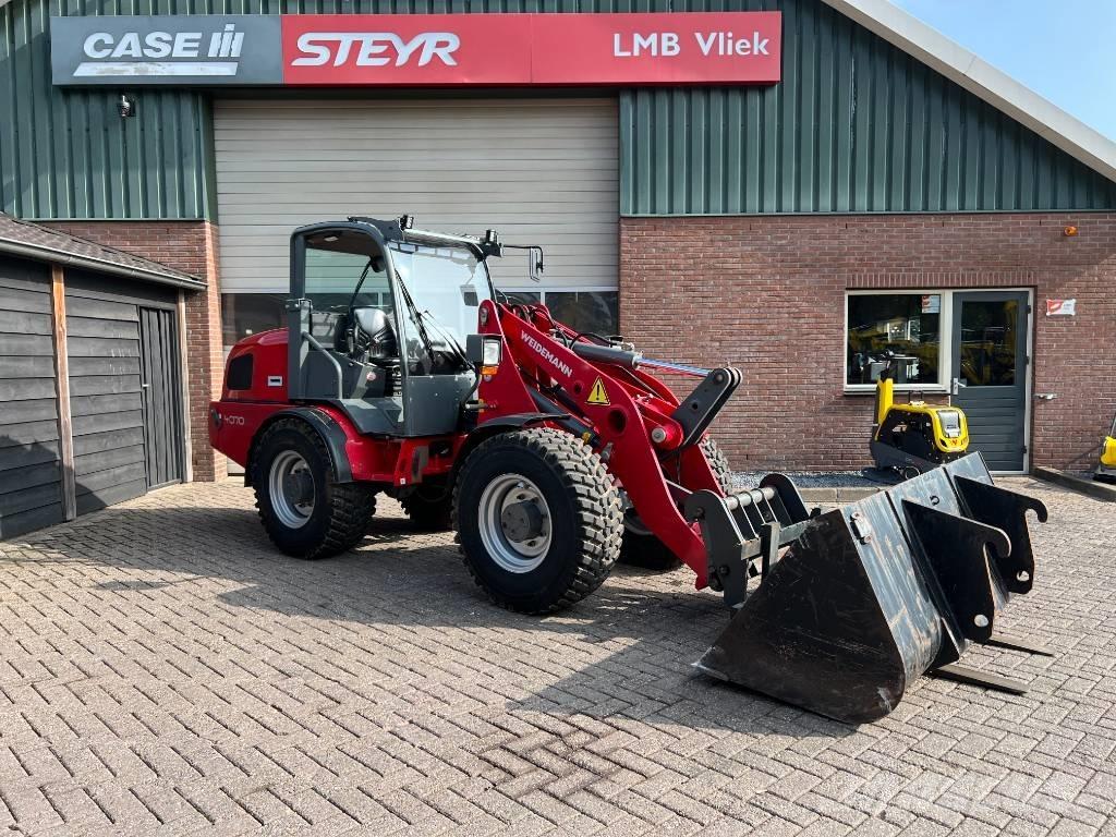 Weidemann 4070CX80LP Naudoti ratiniai krautuvai