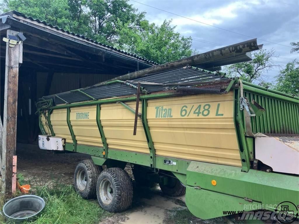 Krone Titan 6/48 L Savikrovės priekabos