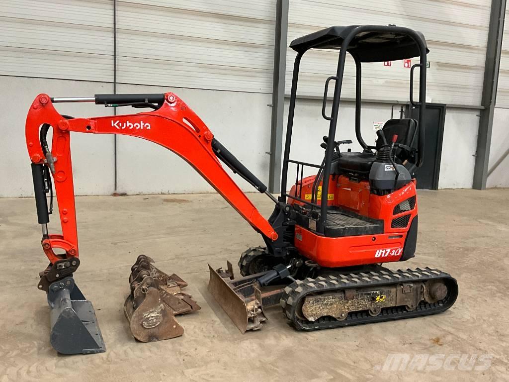 Kubota U 17-3 A Mini ekskavatoriai < 7 t
