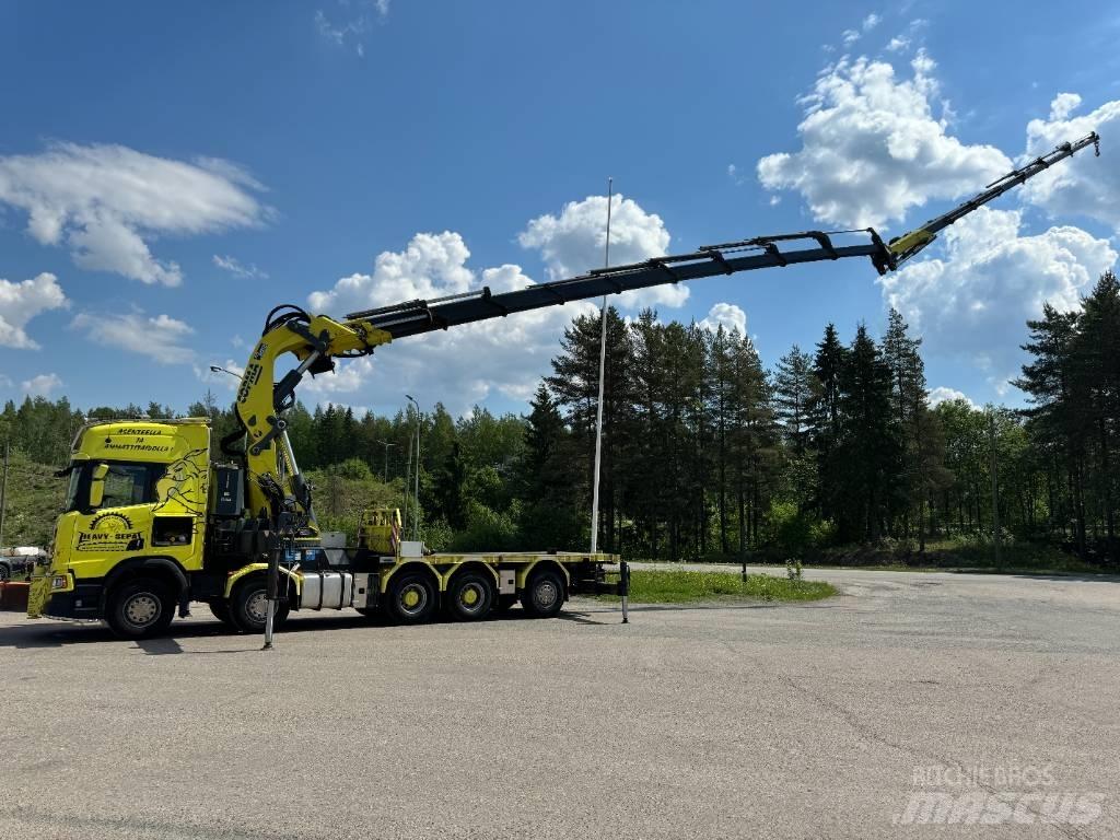 Scania R 650 10x4 Automobiliniai kranai
