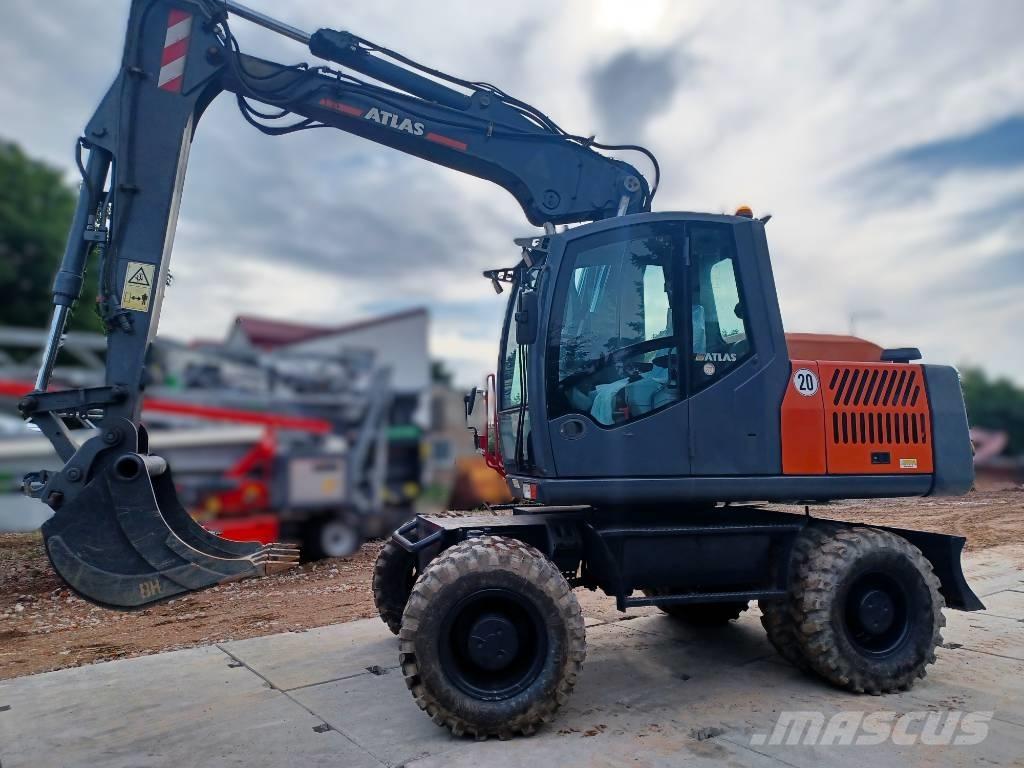 Atlas 150 W Ratiniai ekskavatoriai