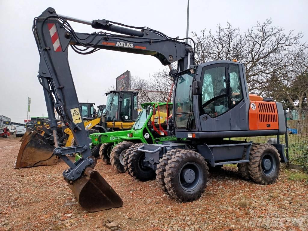 Atlas 150 W Ratiniai ekskavatoriai