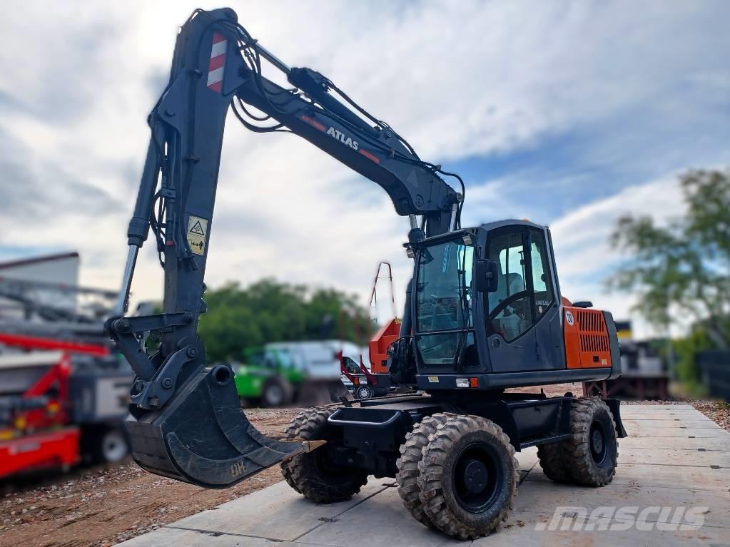 Atlas 150 W Ratiniai ekskavatoriai