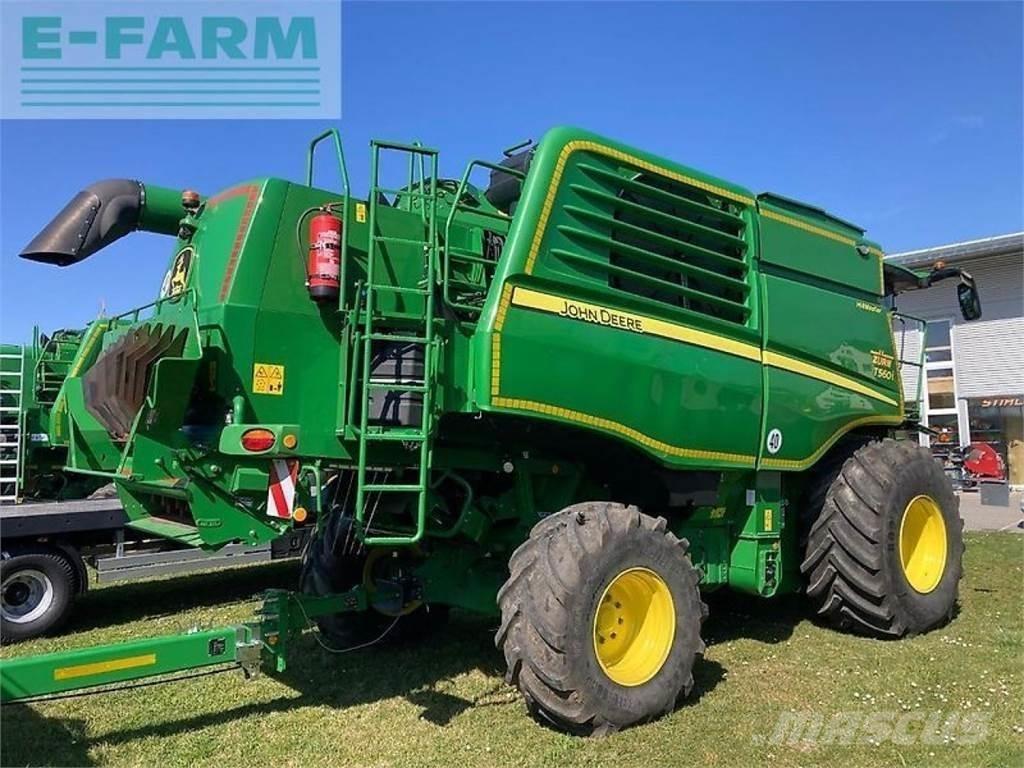 John Deere t560 hm Derliaus nuėmimo kombainai