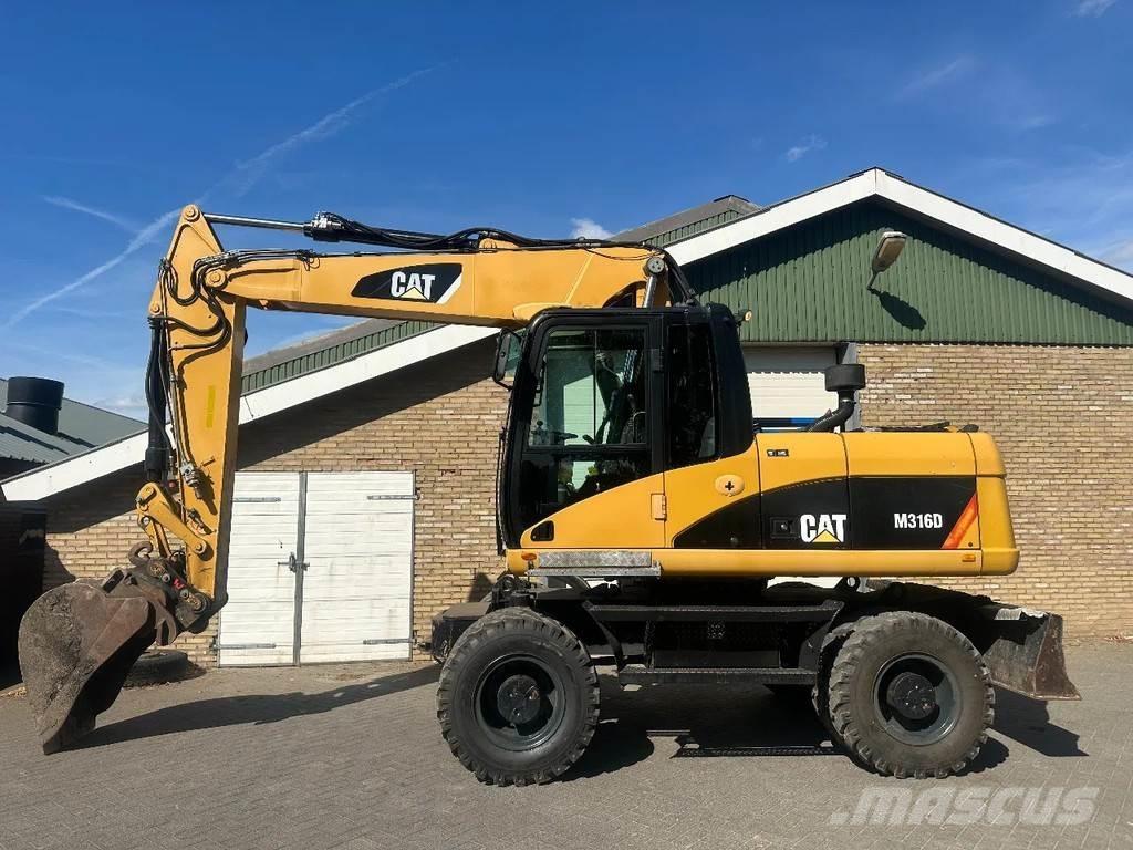CAT M316D Ratiniai ekskavatoriai