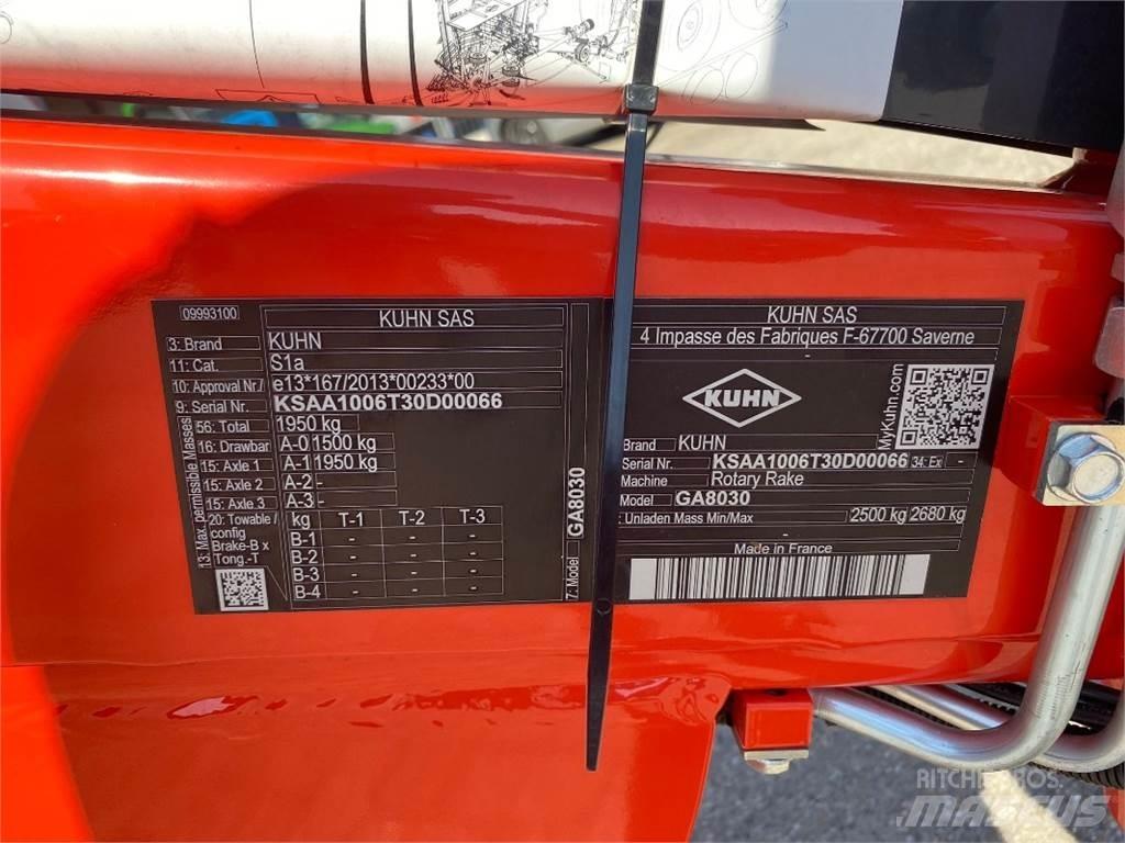 Kuhn GA8030 Grunto gramdymo technika