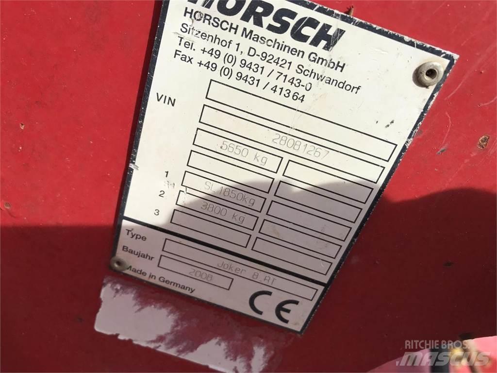 Horsch JOKER 8 RT Diskinės akėčios