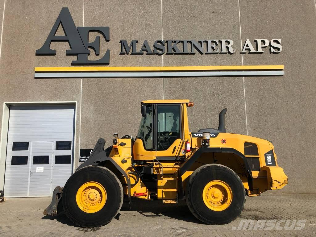 Volvo L110G Naudoti ratiniai krautuvai