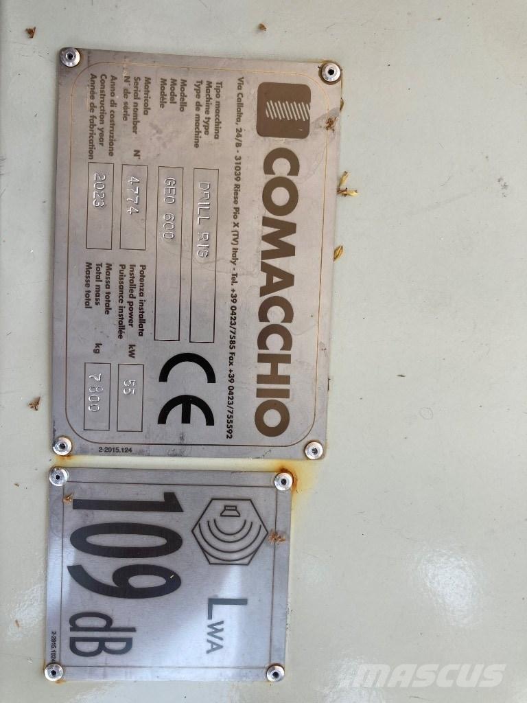 Comacchio Geo600 Šulinių gręžimo technika