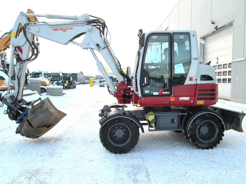 Takeuchi TB 295 W Ratiniai ekskavatoriai