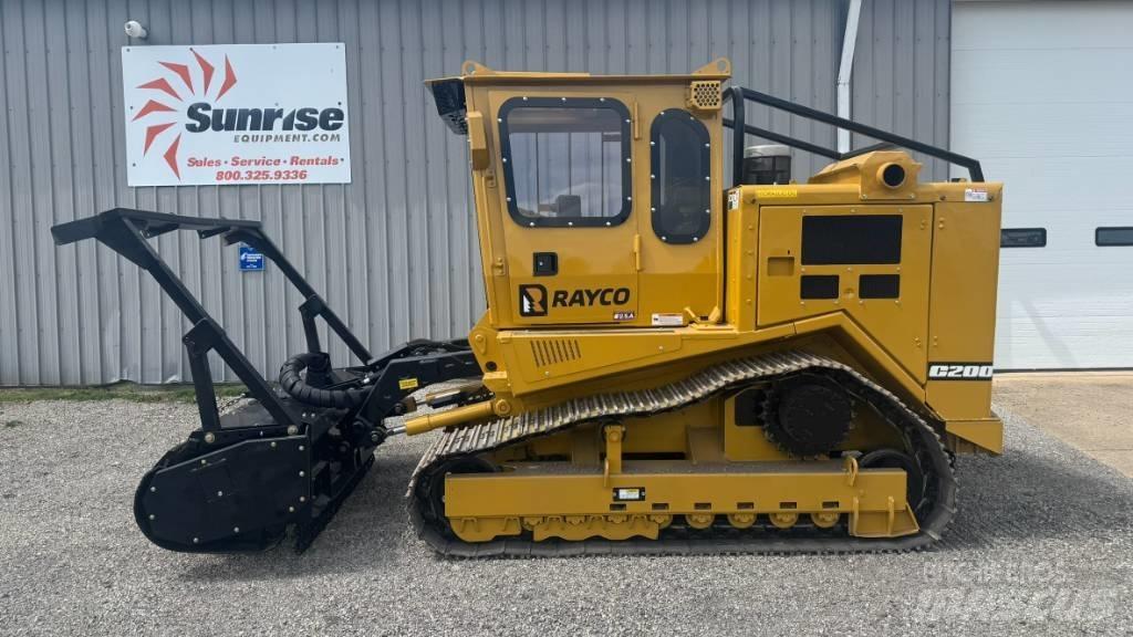 Rayco C200 Miško mulčeriai