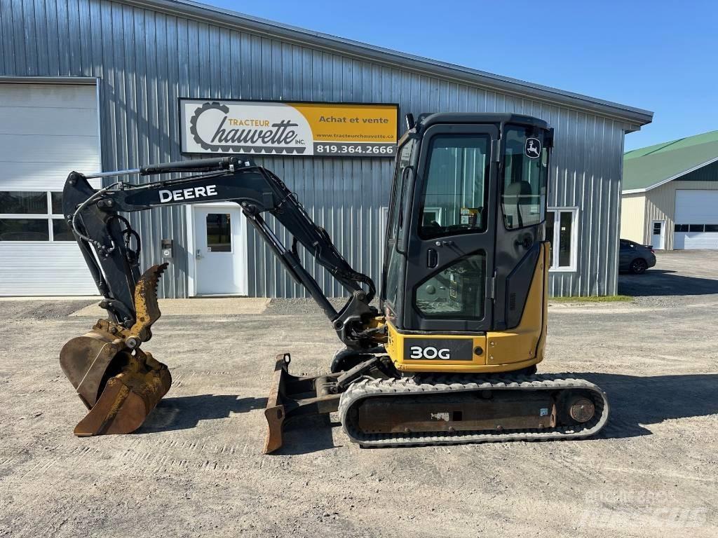 John Deere 30G Mini ekskavatoriai < 7 t