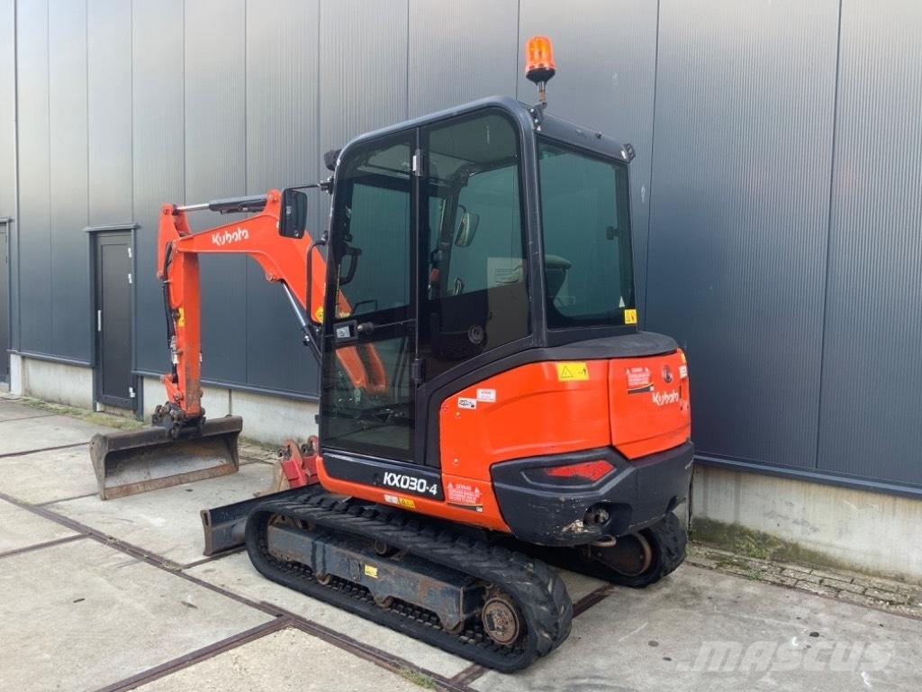 Kubota KX 030-4 Mini ekskavatoriai < 7 t