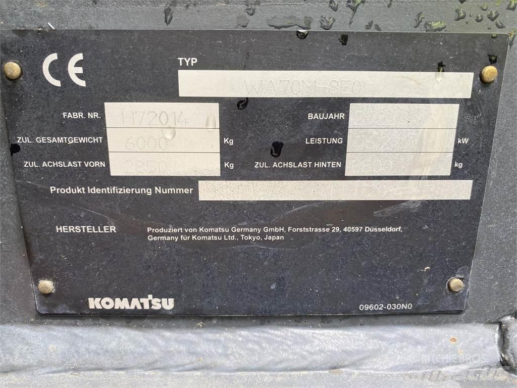 Komatsu WA70M-8EO Daugiafunkciniai pakrovėjai