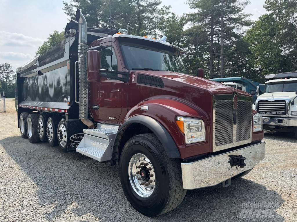 Kenworth T 880 Savivarčių priekabų vilkikai