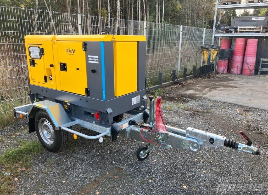 Atlas Copco QAS 14 Dyzeliniai generatoriai