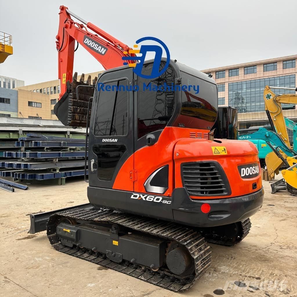 Doosan DX 60 Mini ekskavatoriai < 7 t
