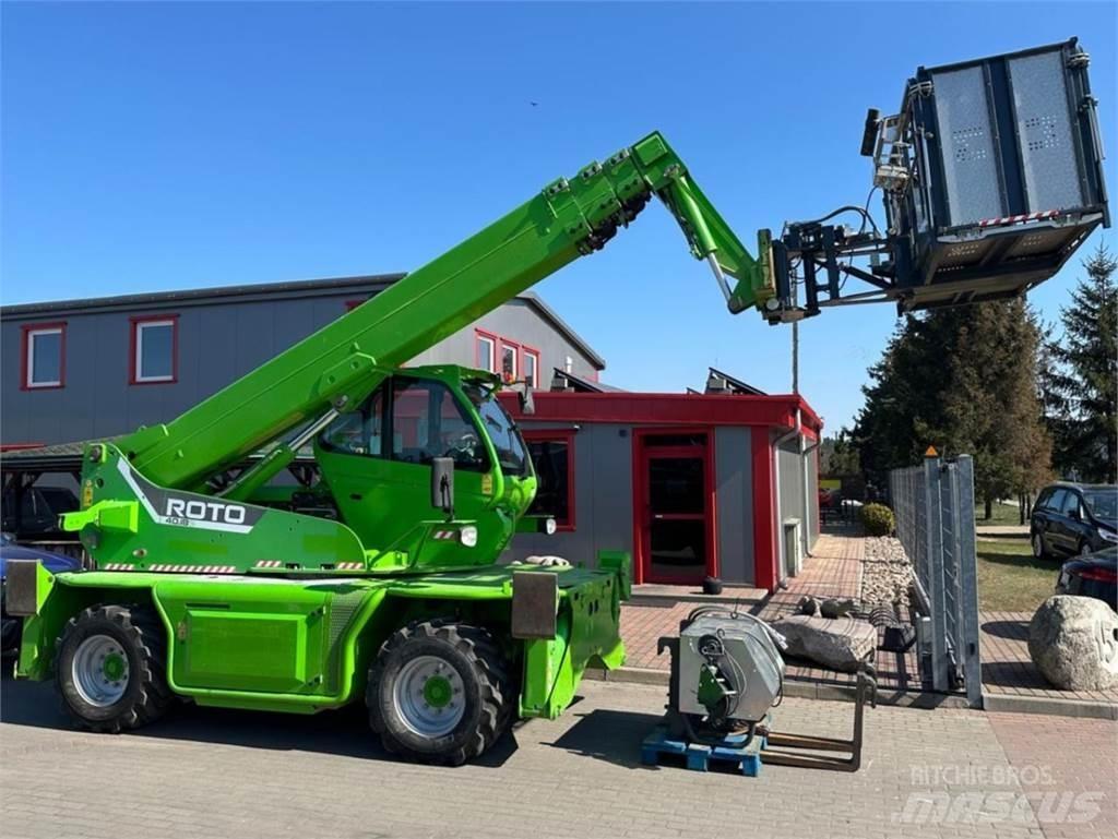 Merlo Roto R40.18S Teleskopiniai krautuvai žemės ūkiui