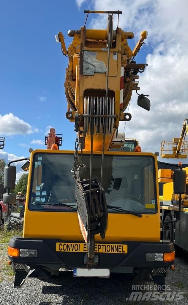 Liebherr LTM 1030-2 Neapdoroto reljefo kranai