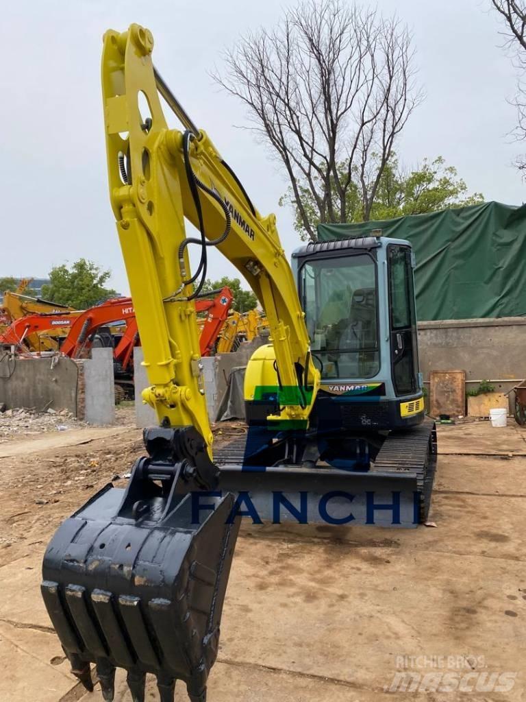Yanmar Vio 55 CR Mini ekskavatoriai < 7 t