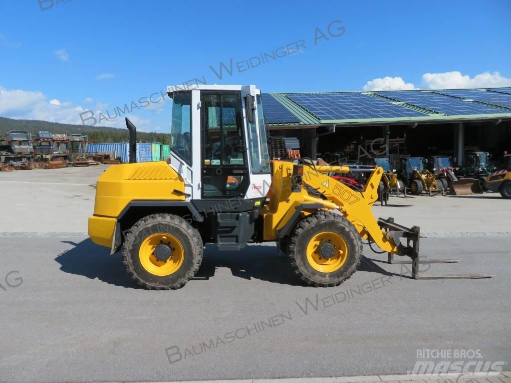 Liebherr L 507 Naudoti ratiniai krautuvai