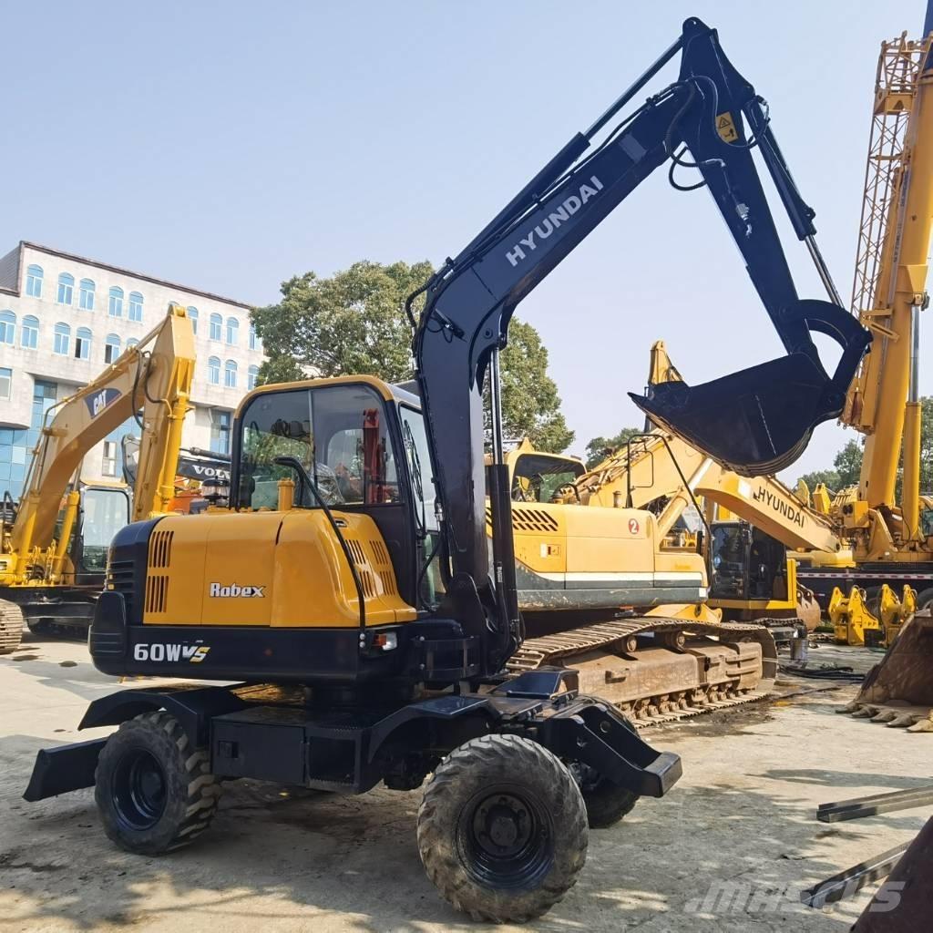 Hyundai R60W-9 Ratiniai ekskavatoriai