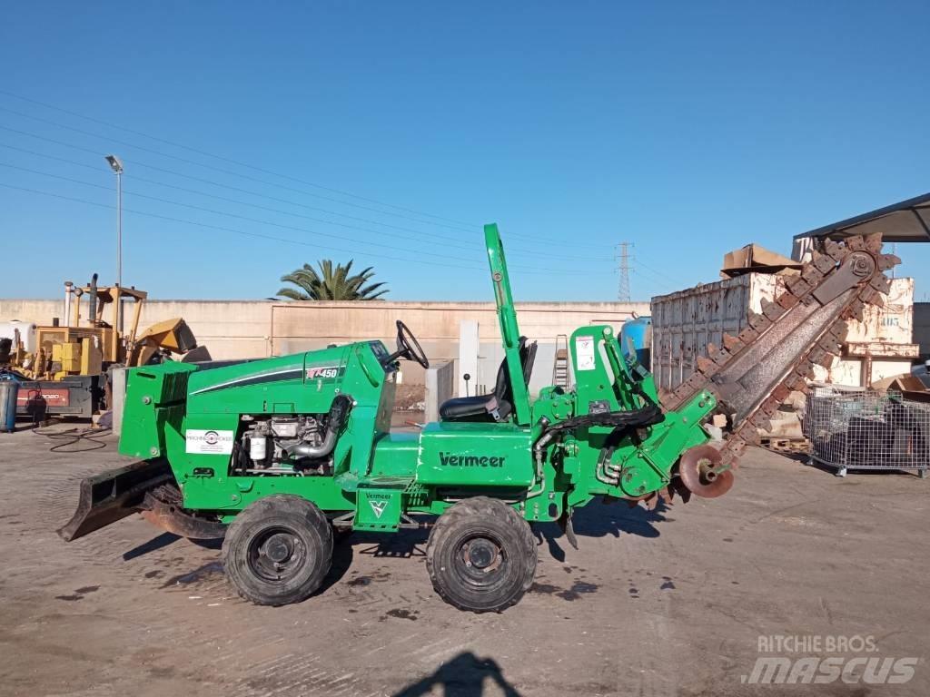 Vermeer RTX450 Tranšėjų ekskavatoriai