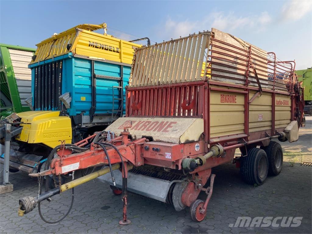 Krone Turbo 5000 Savikrovės priekabos