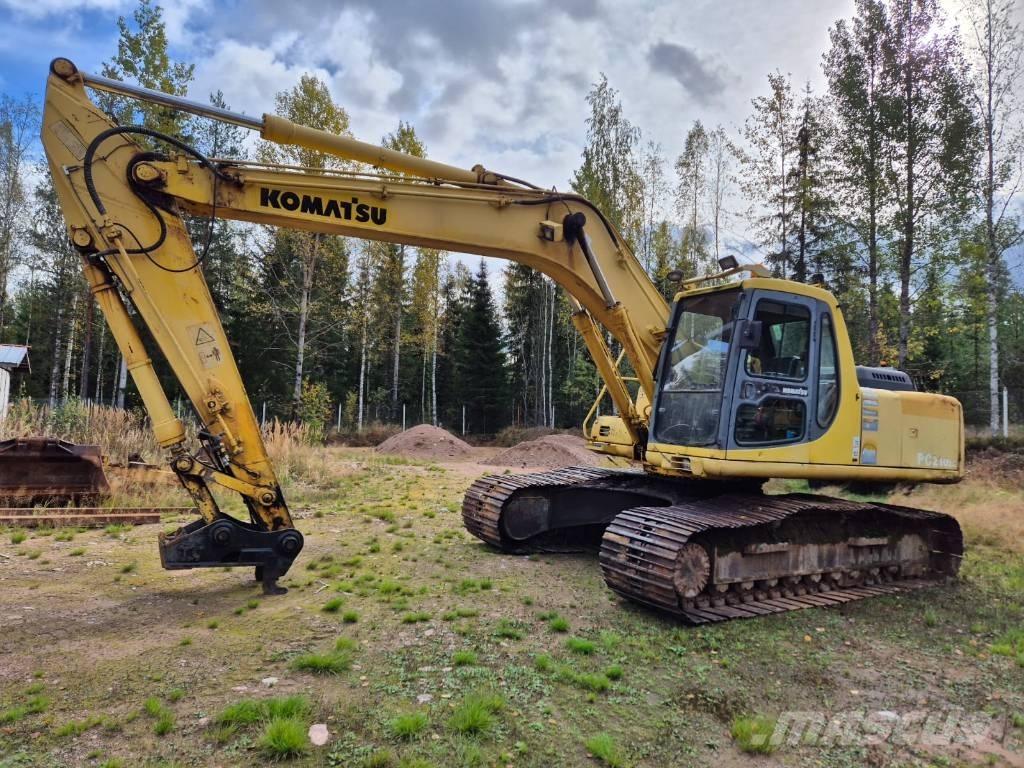 Komatsu PC 210-6K Vikšriniai ekskavatoriai