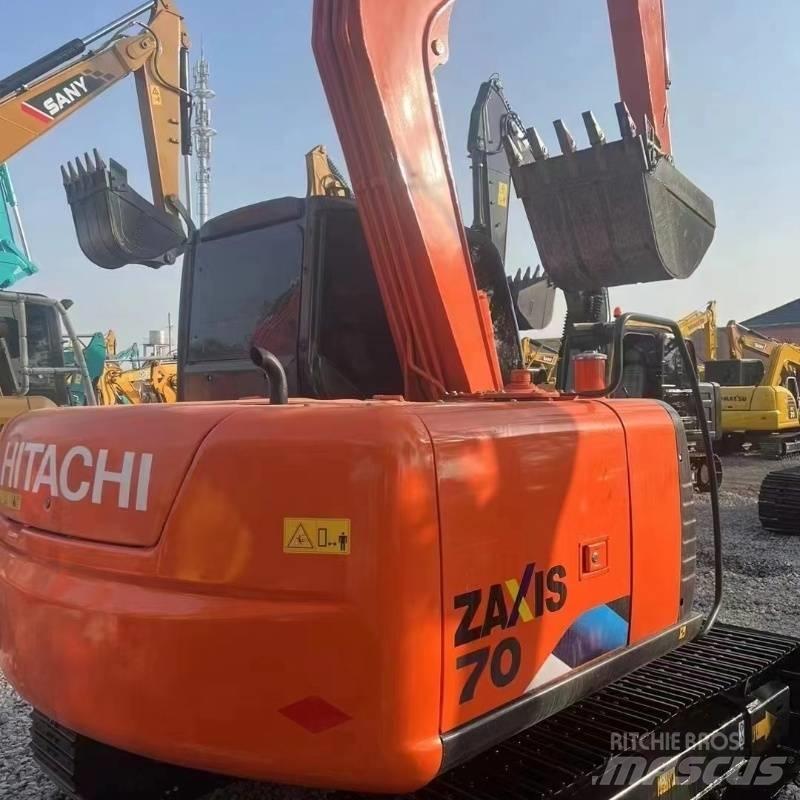 Hitachi ZX 70 Mini ekskavatoriai < 7 t