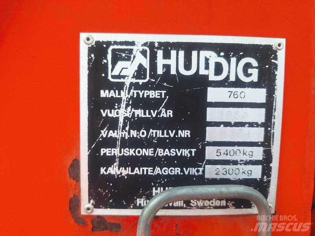 Huddig 760 Ekskavatoriniai krautuvai