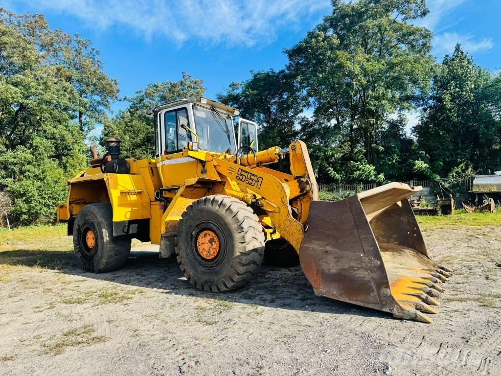 Liebherr L 551 Naudoti ratiniai krautuvai