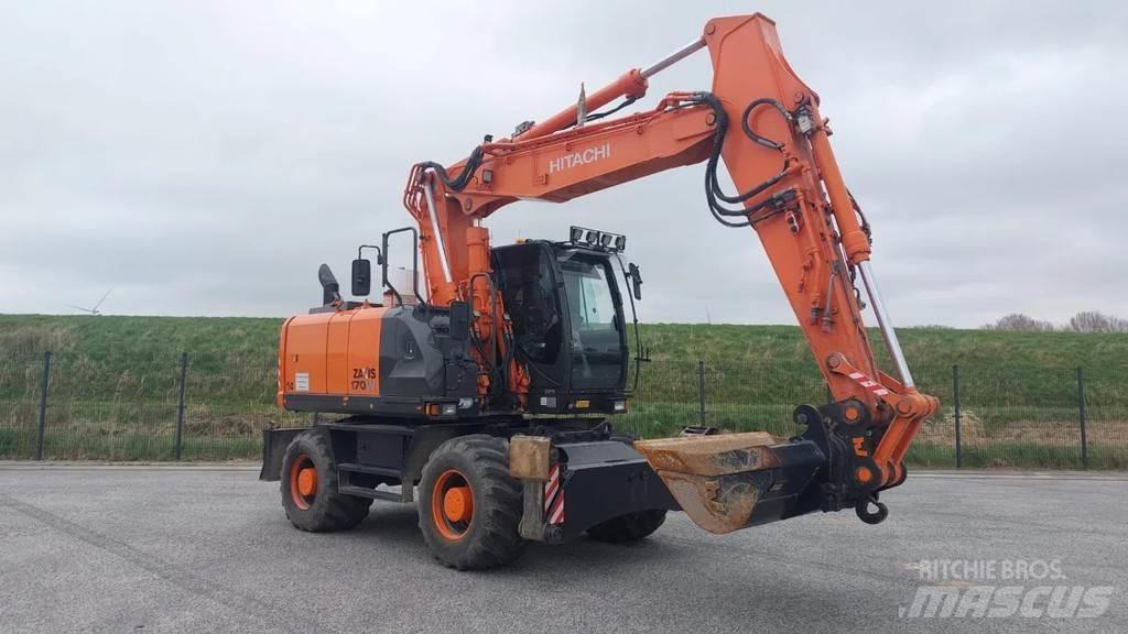Hitachi ZX 170W-5B Ratiniai ekskavatoriai
