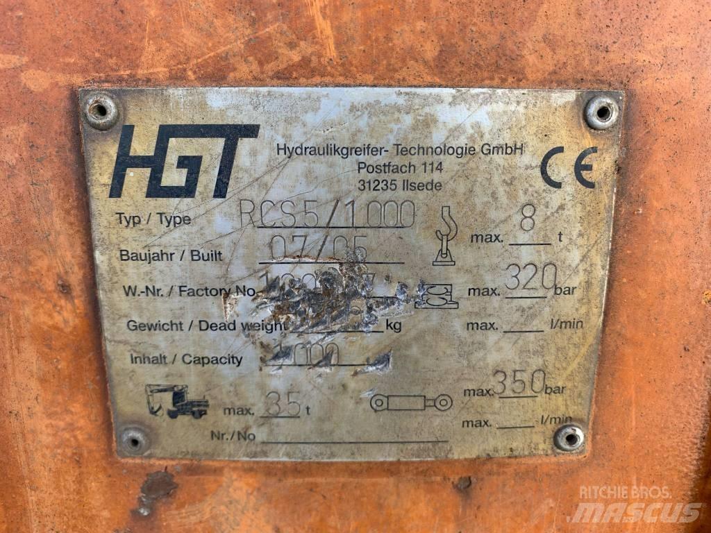 HGT RCS5-1000 Griebtuvai