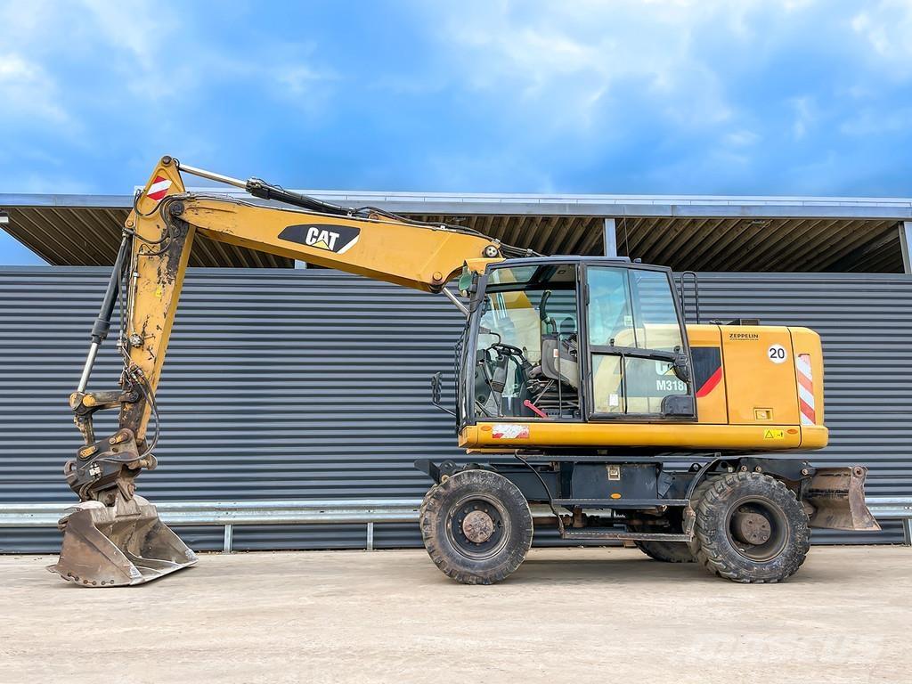 CAT M318F Ratiniai ekskavatoriai