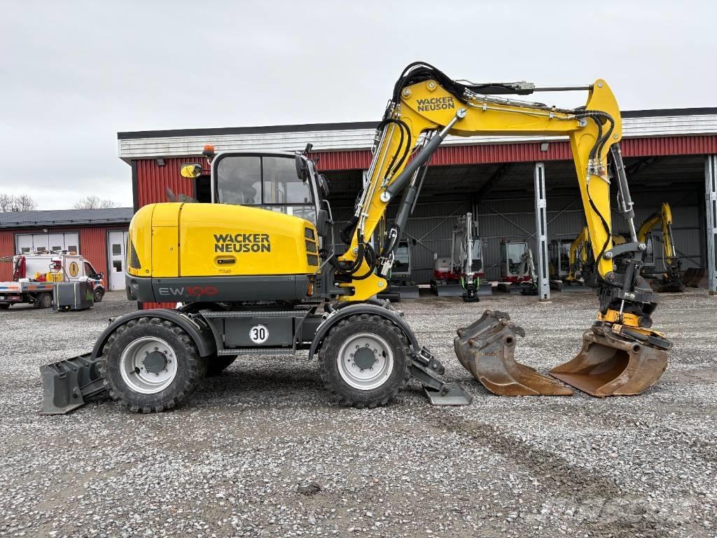 Wacker Neuson EW100 Ratiniai ekskavatoriai