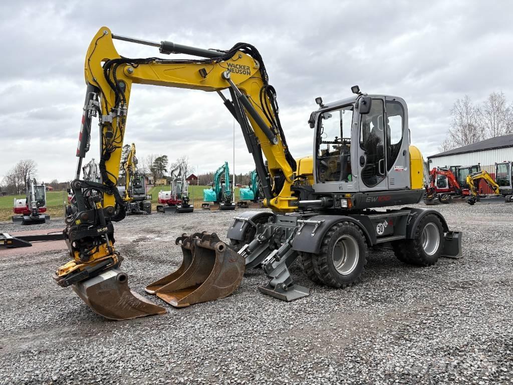Wacker Neuson EW100 Ratiniai ekskavatoriai