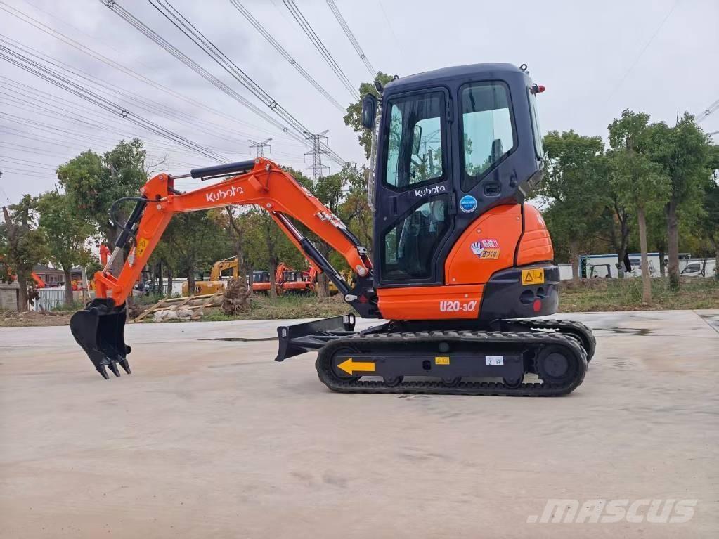 Kubota U20-3EU Mini ekskavatoriai < 7 t
