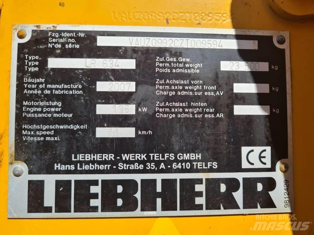 Liebherr LR 634 Vikšriniai krautuvai