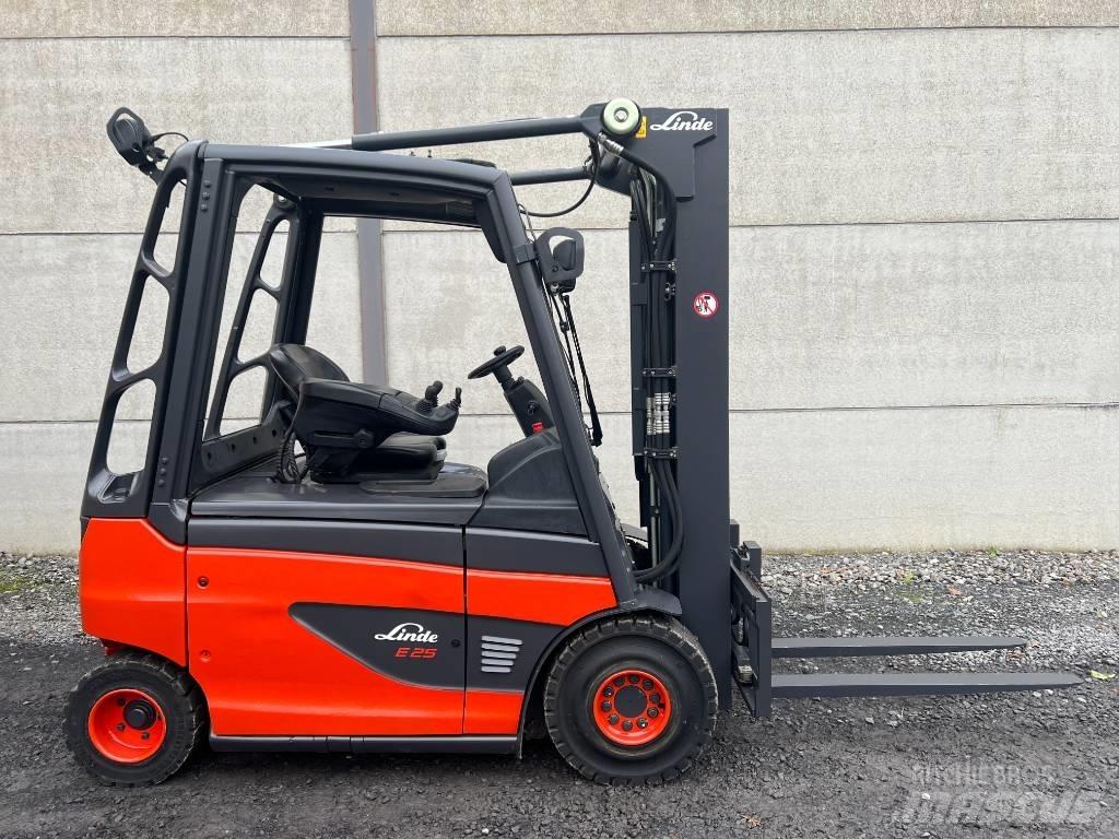 Linde E25-01 Elektriniai šakiniai krautuvai