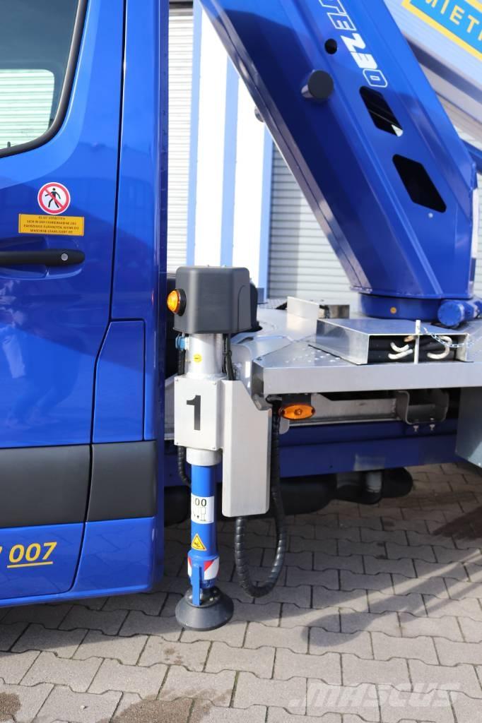 Multitel MTE 230 EX Ant vilkikų montuojamos kėlimo platformos