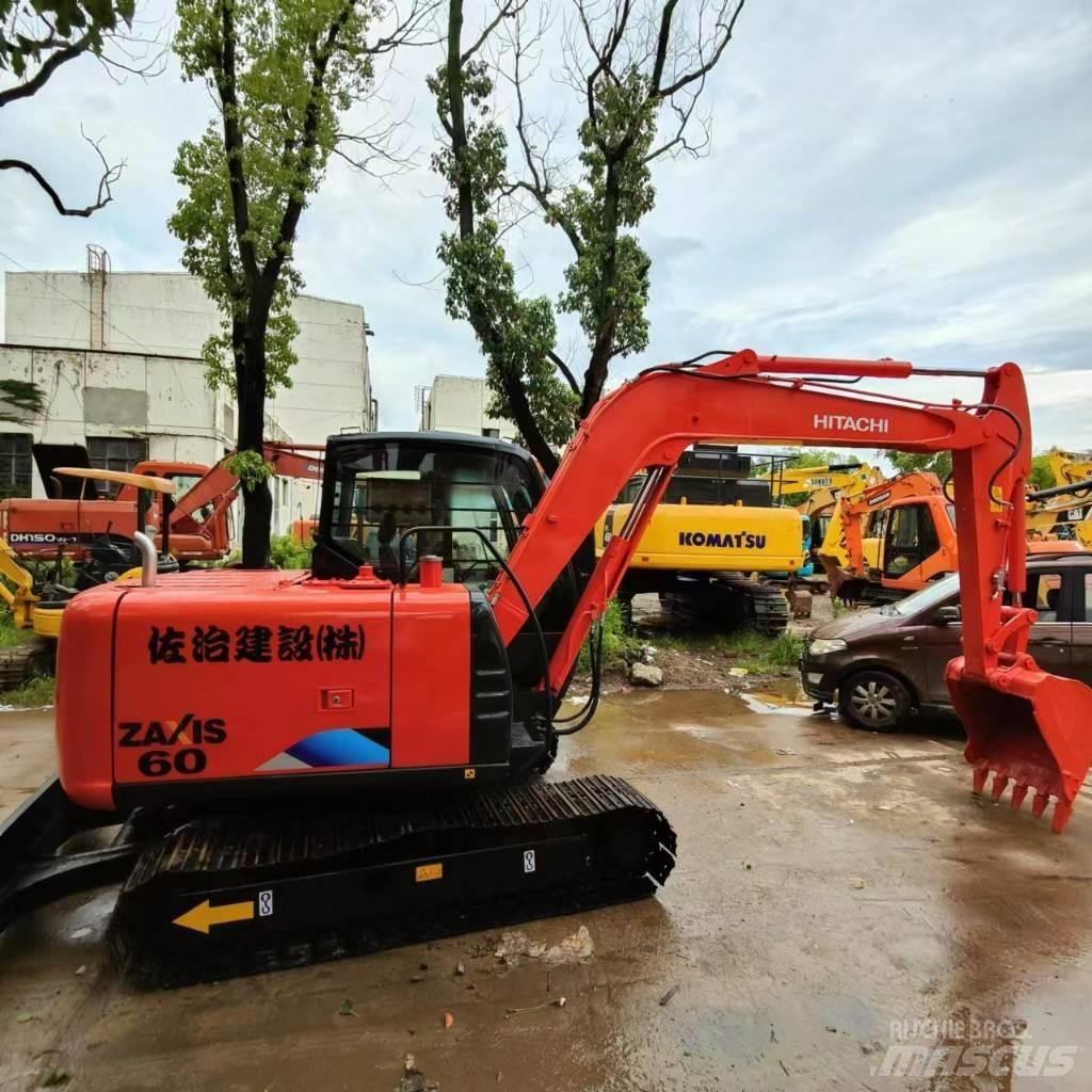 Hitachi ZX 60 Mini ekskavatoriai < 7 t