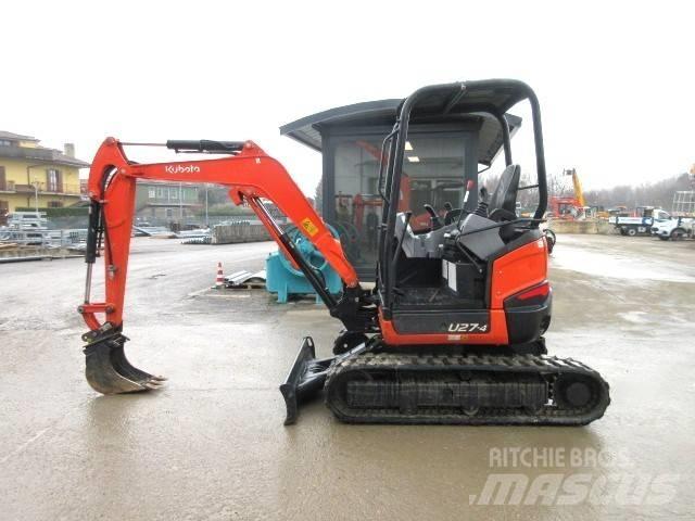 Kubota U 27-4 Mini ekskavatoriai < 7 t