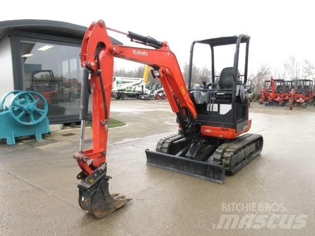 Kubota U 27-4 Mini ekskavatoriai < 7 t