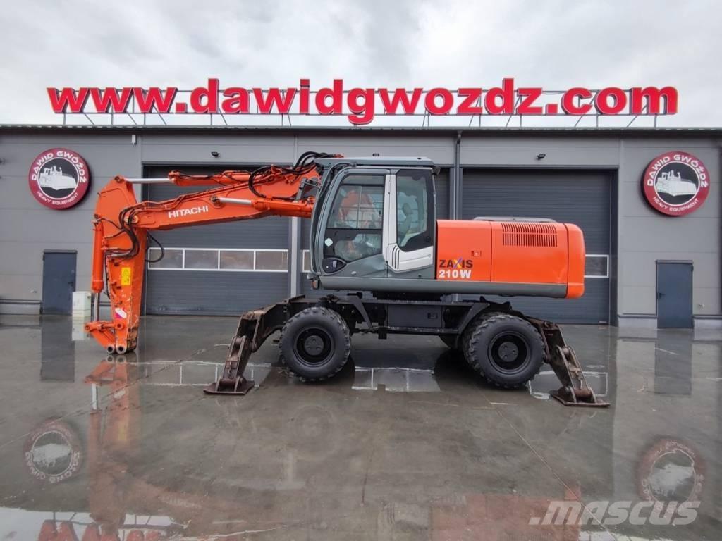 Hitachi ZX 210 W-3 Ratiniai ekskavatoriai