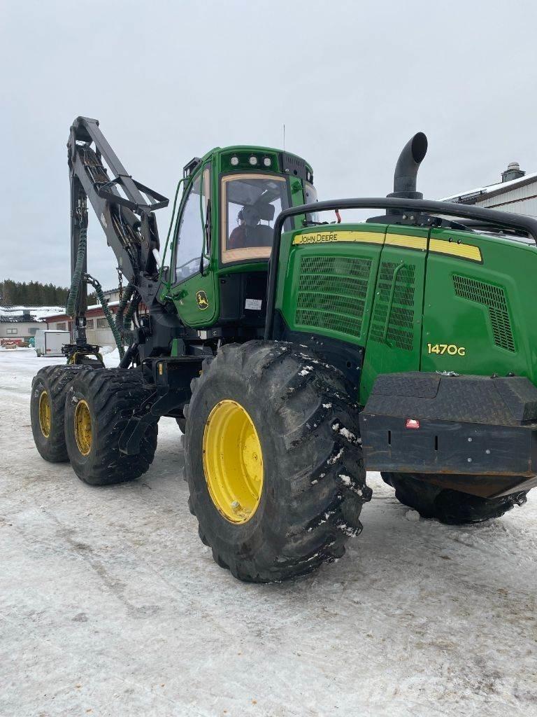 John Deere 1470G Miško technika (Harvesteriai)