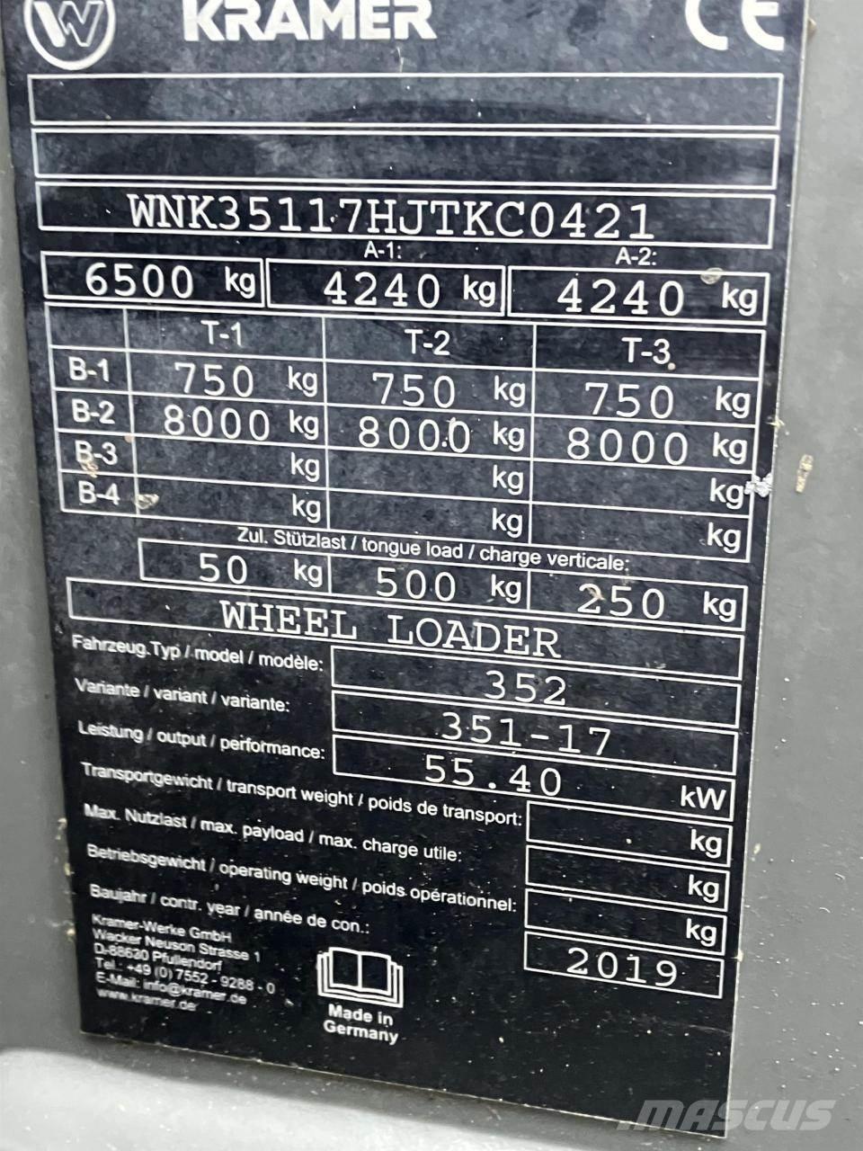 Kramer 8085T Teleskopiniai krautuvai žemės ūkiui